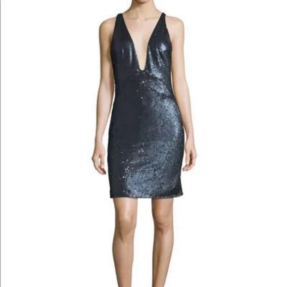 Halston Heritage Dresses & Skirts - Halston formal blue sequence dress